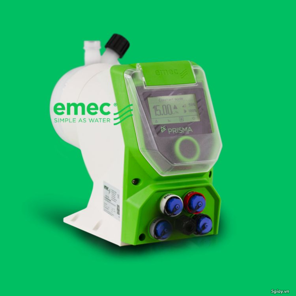Bơm định lượng EMEC, dòng động cơ bước PRISMA 167,5 - lưu lượng 7,5 L/h áp 16 bar