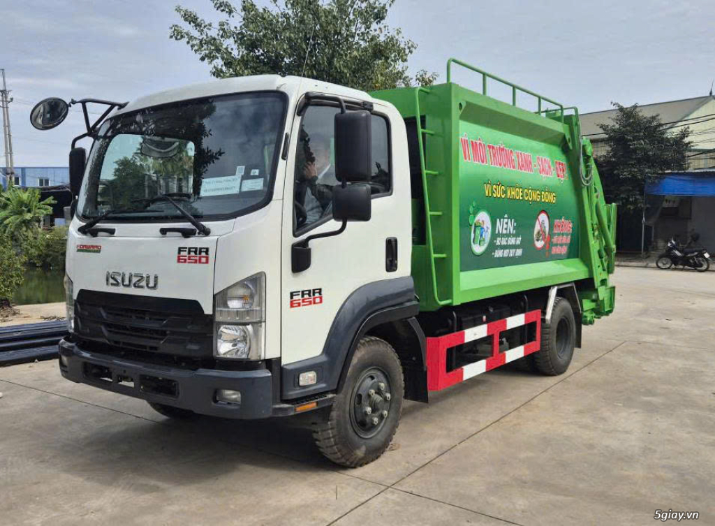 Cần bán xe cuốn ép rác ISUZU 9 khối đời 2026