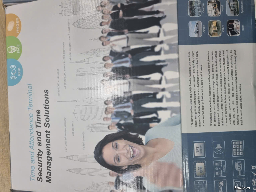 Máy chấm công ZKTeco - Sunbeam mới 100% chính hãng - 3