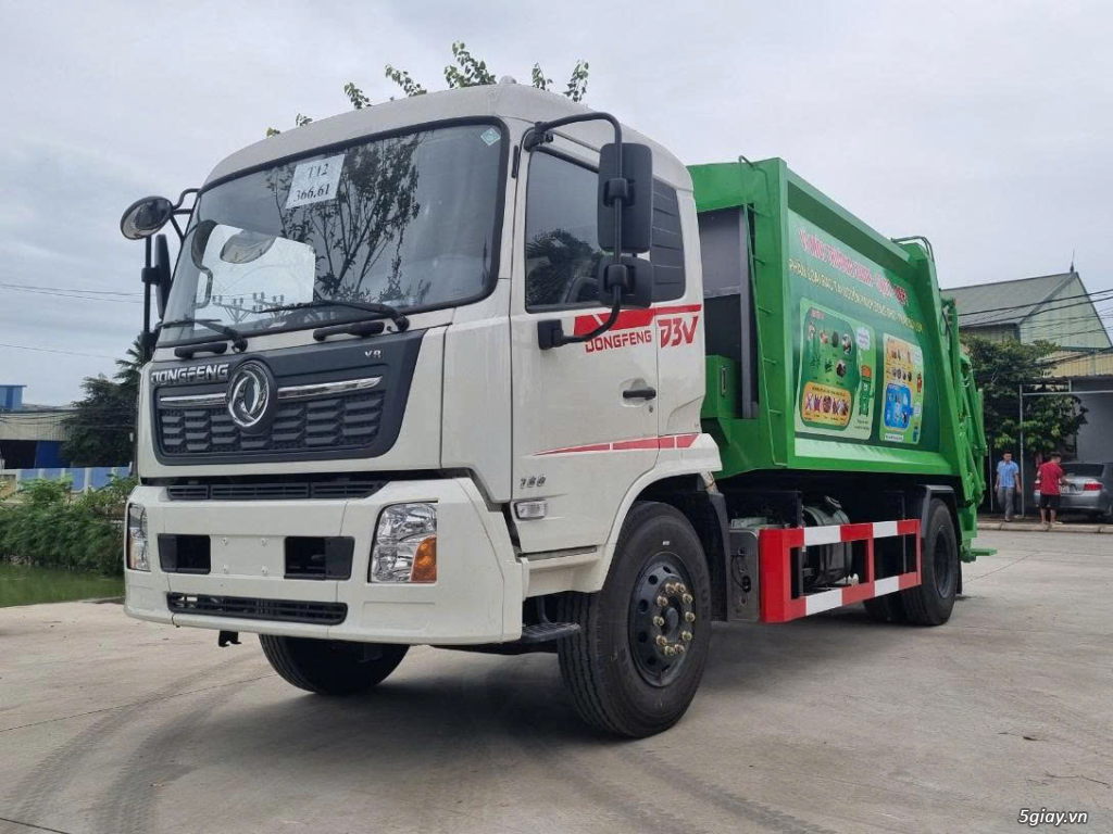 Cần bán xe cuốn ép rác Dong Feng 14 khối đời 2026 - 1