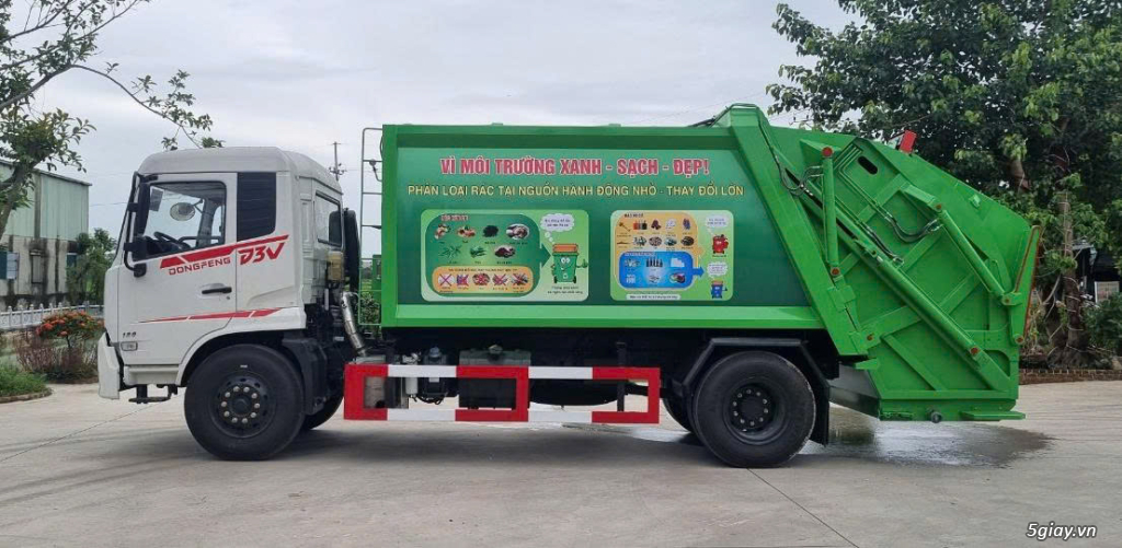 Cần bán xe cuốn ép rác Dong Feng 14 khối đời 2026