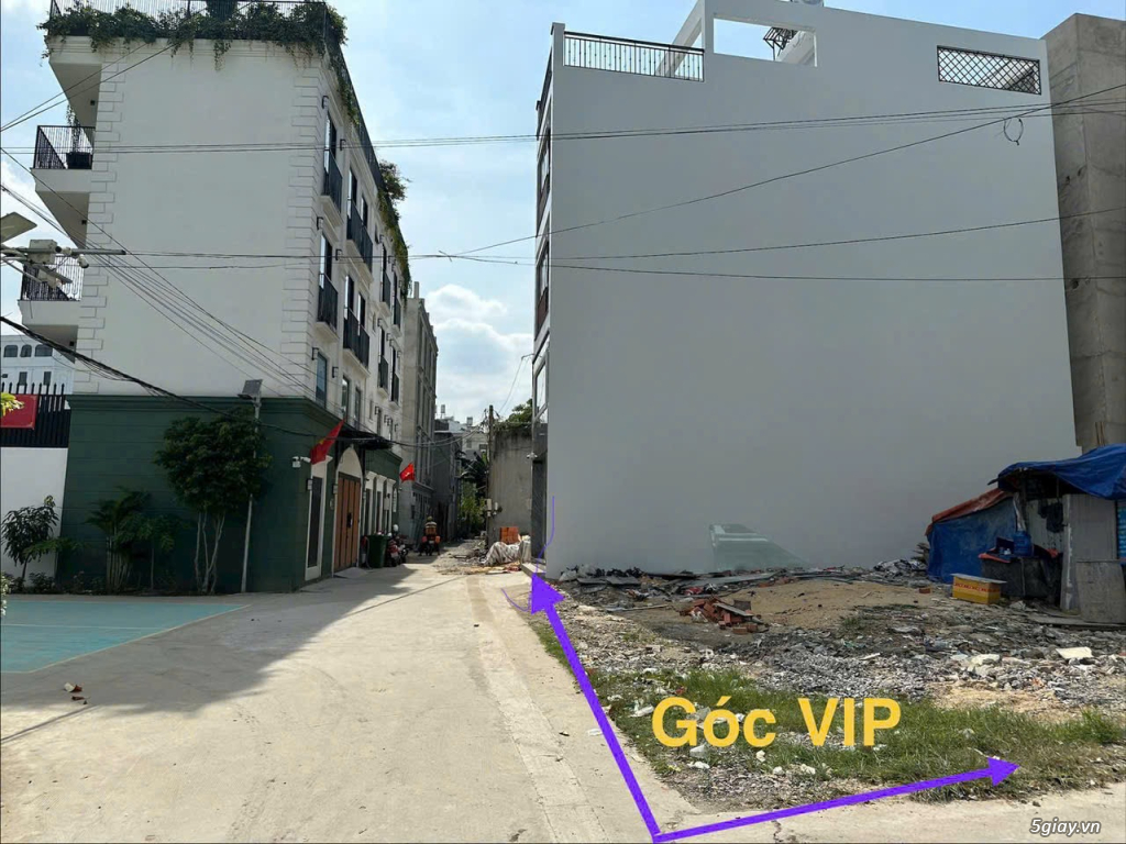 Bán lô góc 2 MT đường xe hơi Thống Nhất, P.15, Gò Vấp - 5
