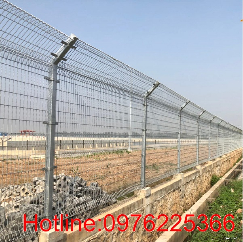 Hàng rào mạ kẽm nhúng nóng D5A75x200 - 2