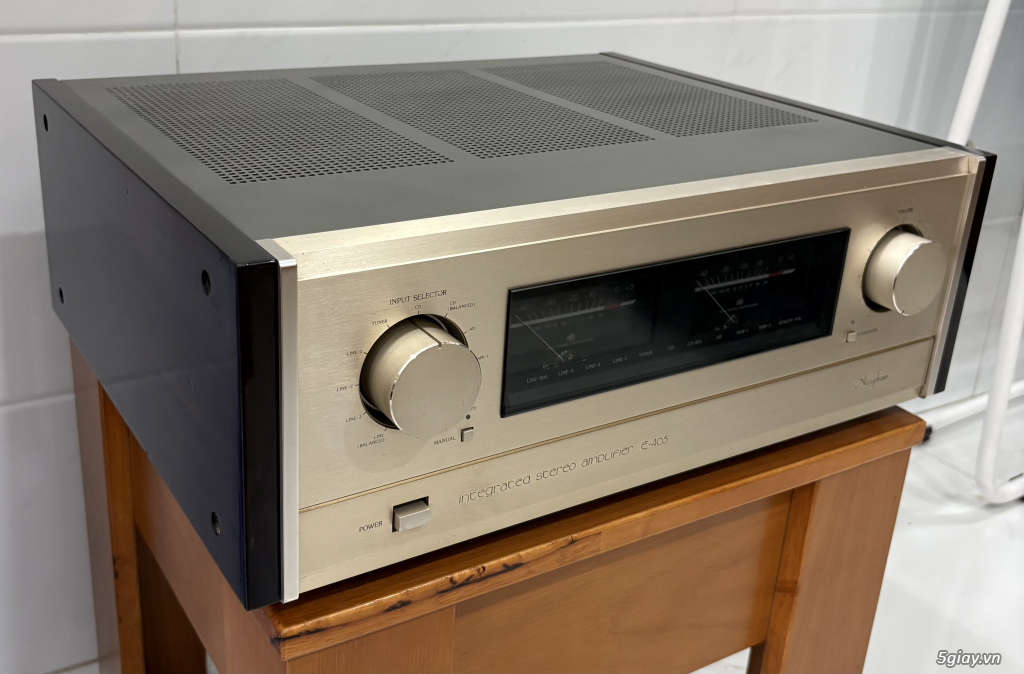 Amply Accuphase E405, 390w, Trùm Hi-end - 3