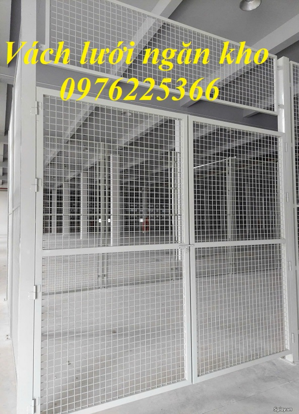 Cung cấp vách lưới thép ngăn kho tại Hà Nội - 3