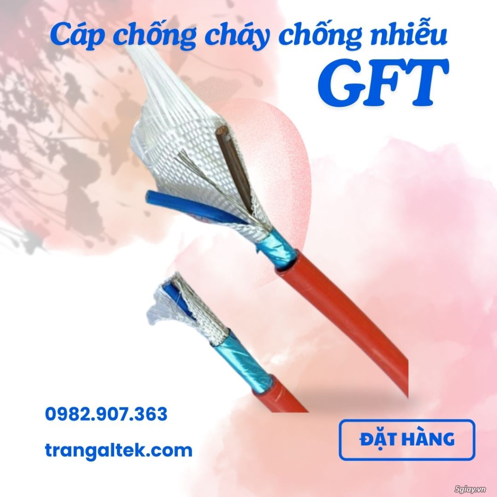 Phân phối cáp chống cháy chống nhiễu 3 miền - 1