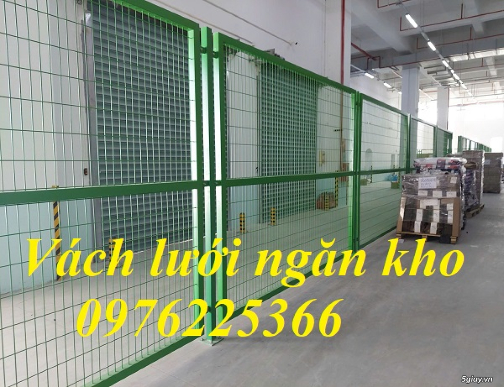 Cung cấp vách lưới thép ngăn kho tại Hà Nội - 2