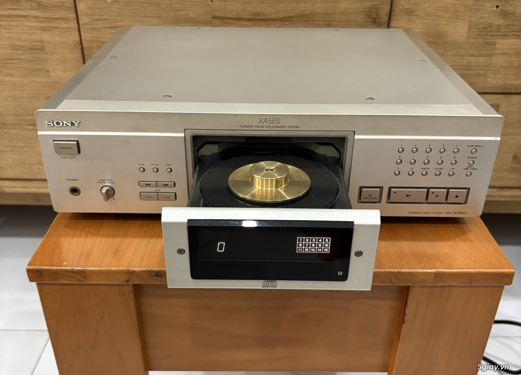 CD sony XA5ES Hi-end Khủng long, Còn Denon Sansui luxman tannoy - 3