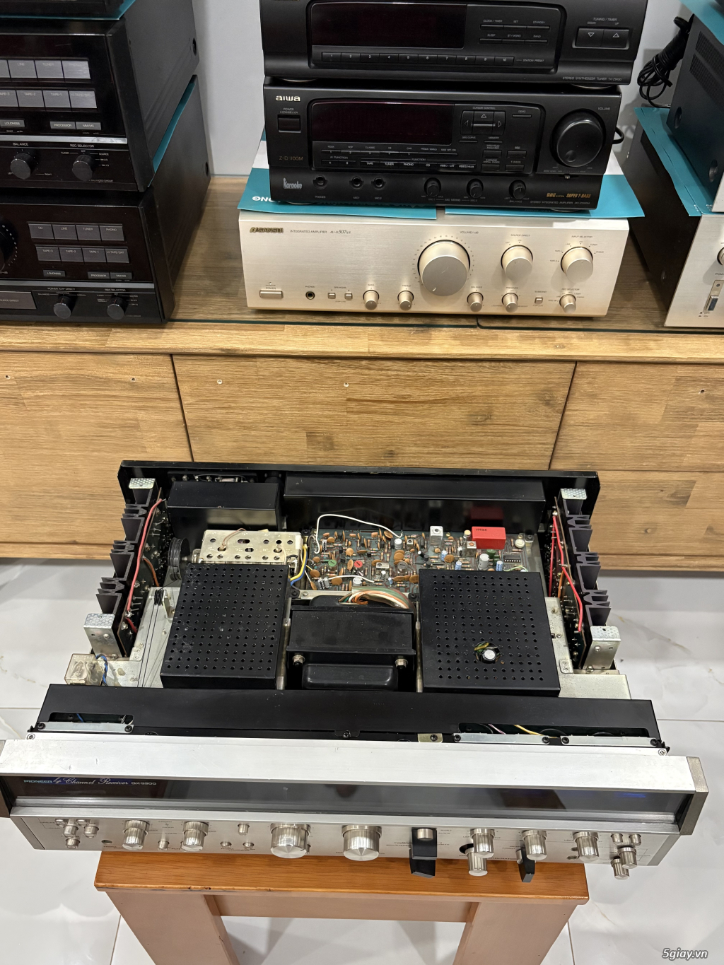 Amply Receiver Pioneer QX-9900, 450w, Khủng Long Bạo Chúa - 2