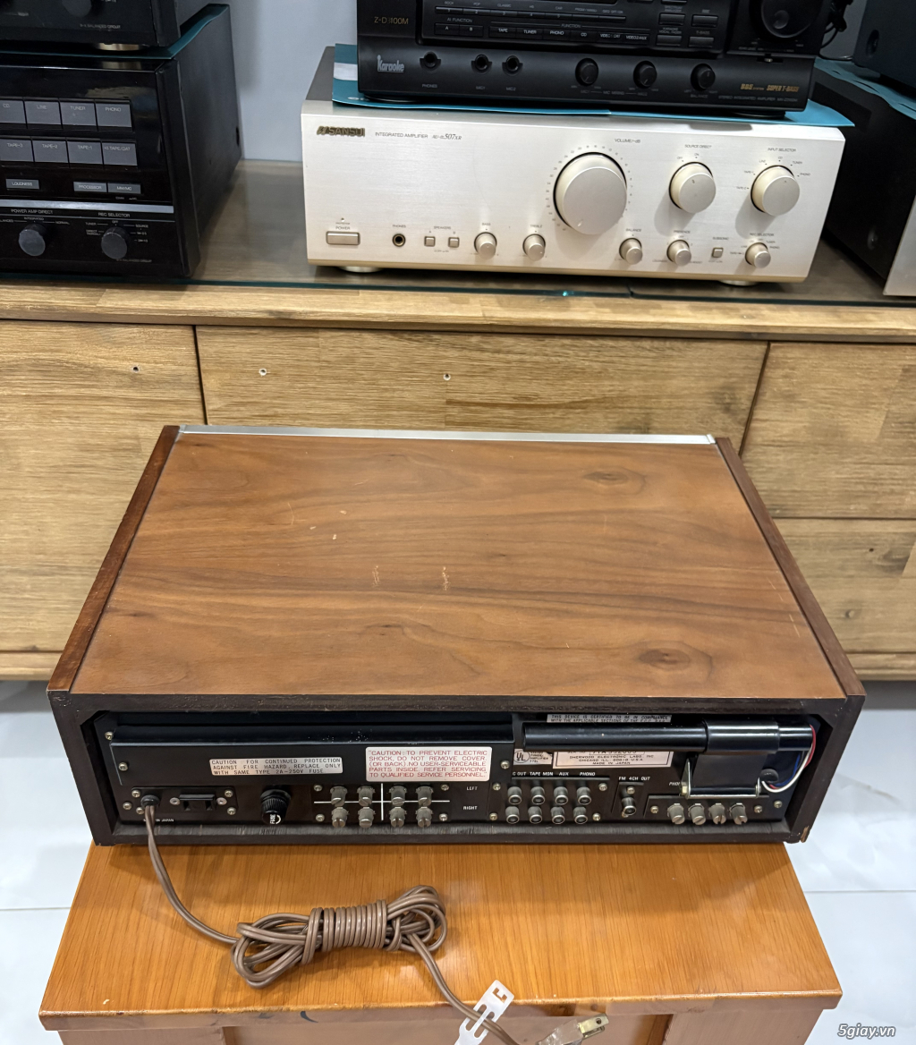 Amply Sherwood S-7100A, Còn Denon Sansui Luxman JBL - 3