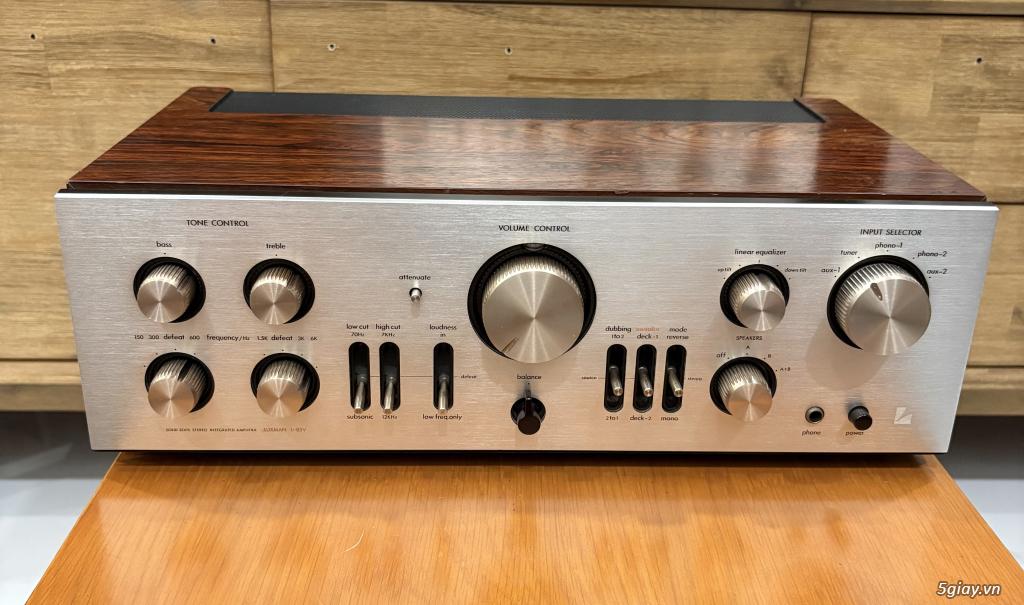 Amply Luxman L-85V, 250w, Hi-end siêu hiếm - 1