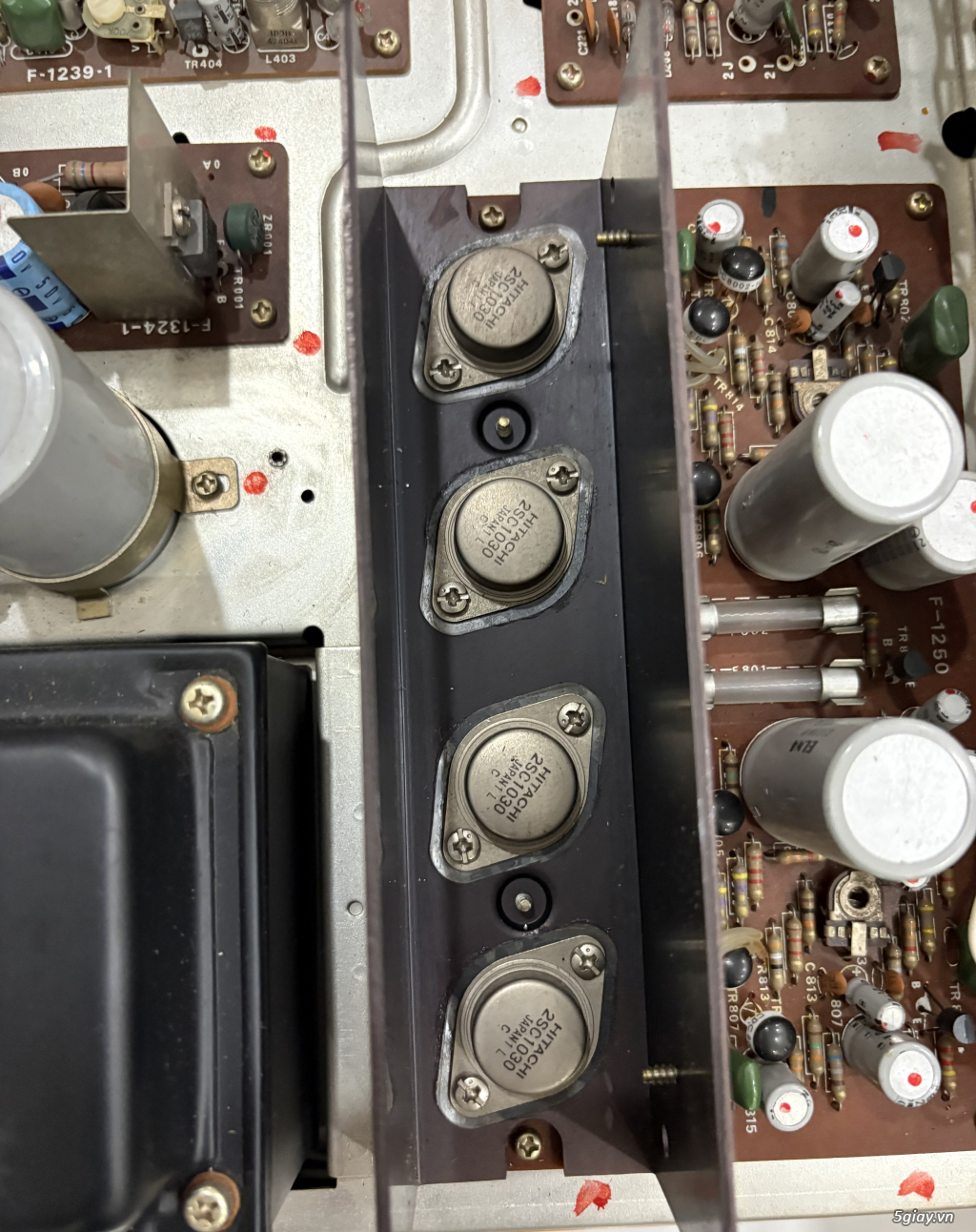 Amply Receiver Sansui 350A, 117V, Xuất USA như mới - 4