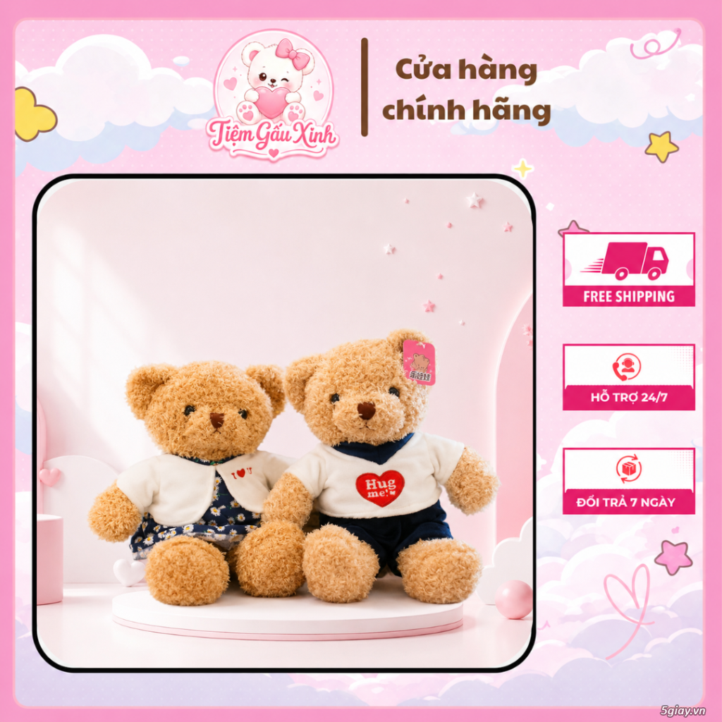 Gấu bông cặp tình nhân
