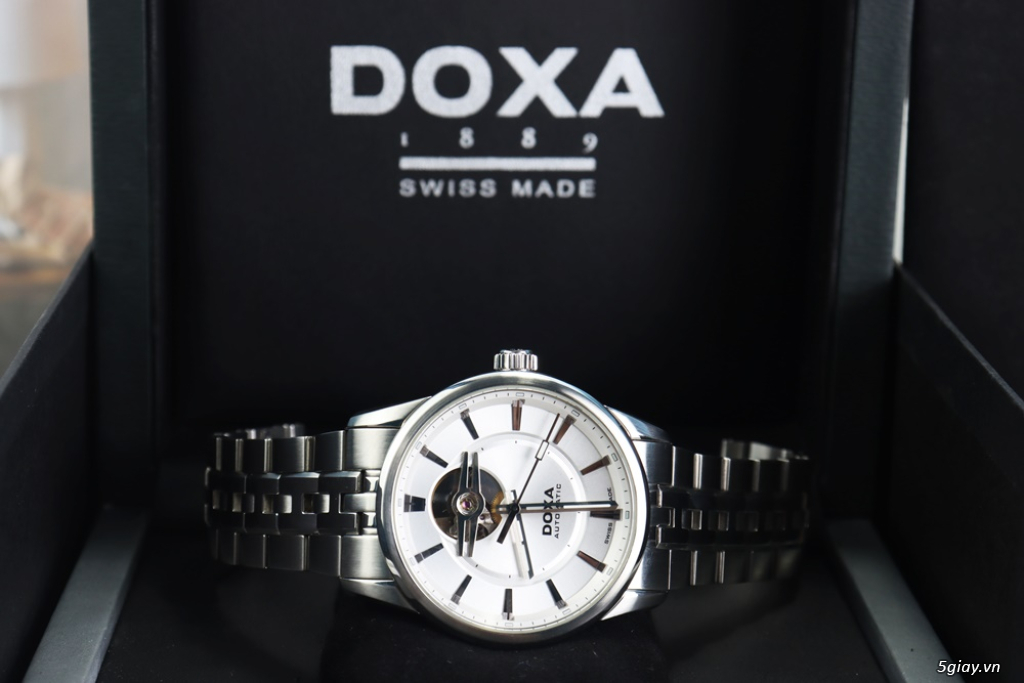 Doxa Nam Open Heart Executive D211SSV Automatic, size 41mm Fullbox