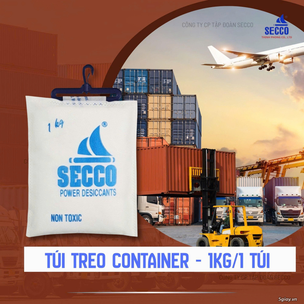 Gói hút ẩm bột secco - 13