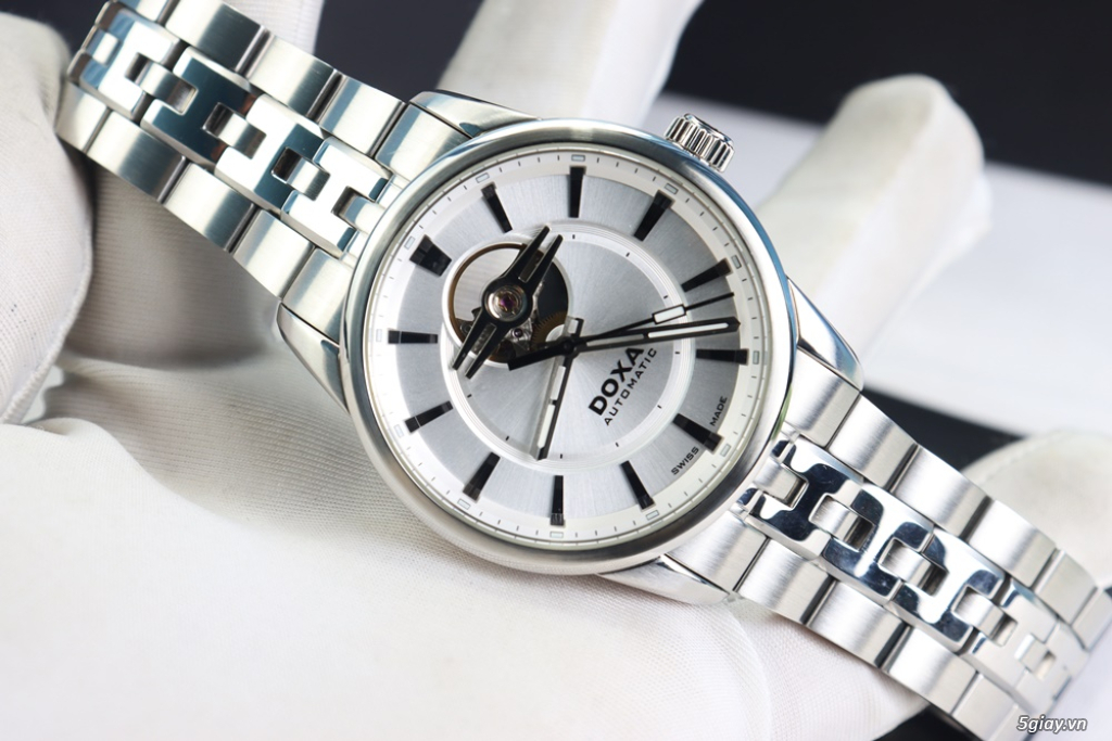 Doxa Nam Open Heart Executive D211SSV Automatic, size 41mm Fullbox - 10
