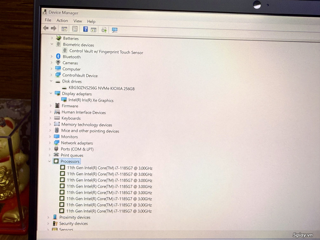 Dell Latitude 7420 - Core i7 1185G7 - 1.2 Kg thôi - 5