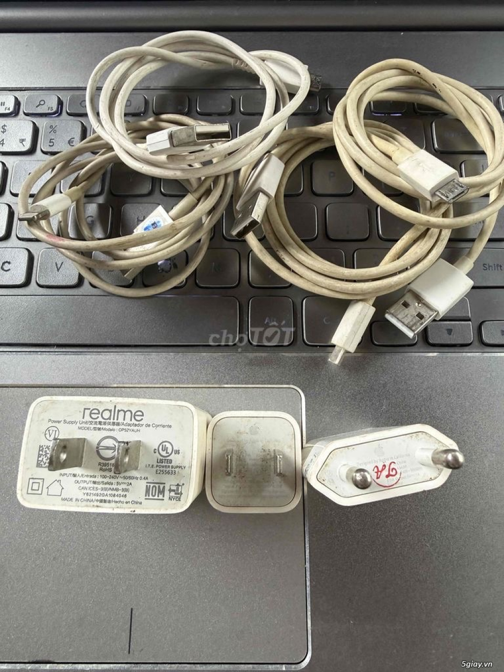 Sạc iPhone, Nokia, Reame có dây xịn củ - 3