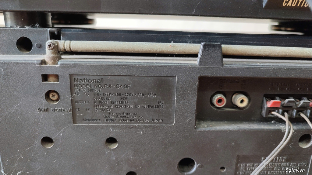 Dọn nhà bán 2 em cassette JVC + National - 5