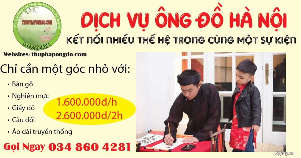 Dịch Vụ Ông Đồ Cho Trung Thu Hà Nội - 5